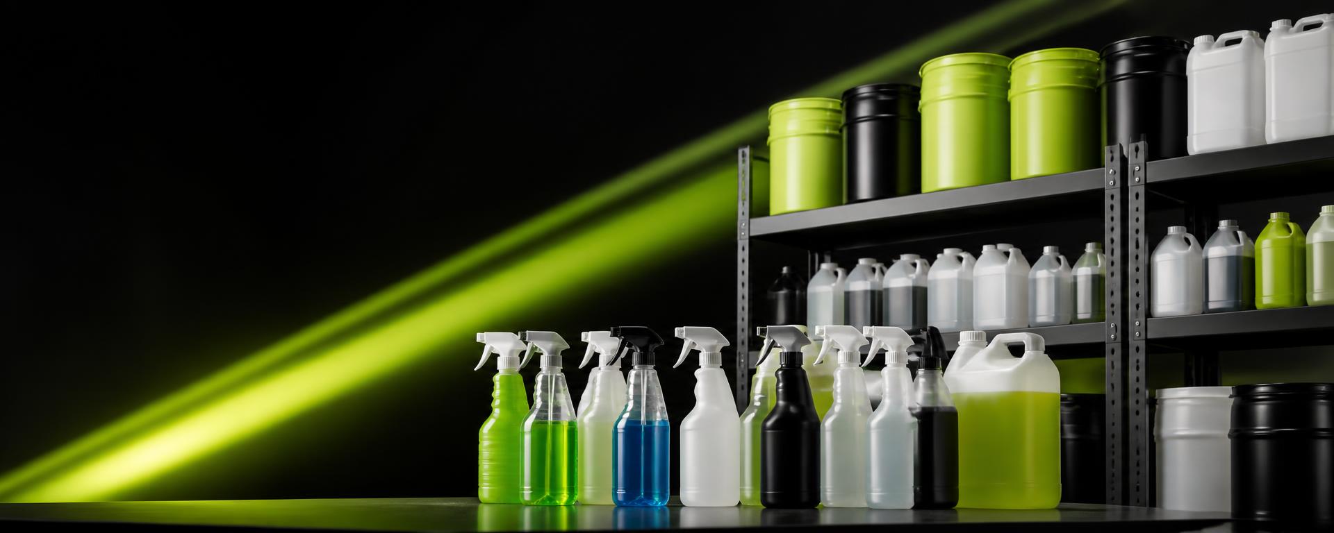Cleaning chemicals range